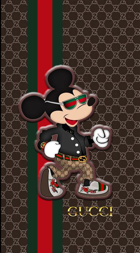 fond d'écran mickey gucci|mickey mouse gucci background.